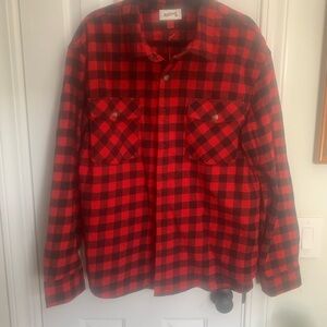 Pendleton Red and Black Checkered Men's Shirt
